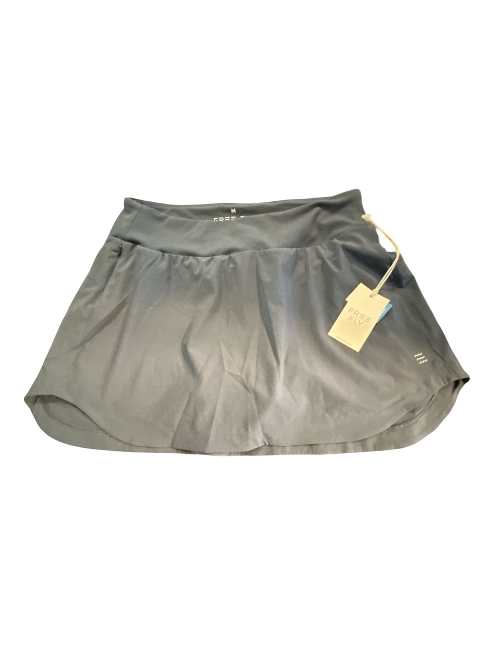 Free Fly NWT Lagenlook BambooLined Active Breeze Skort 15" Blue Dusk M Gorpcore